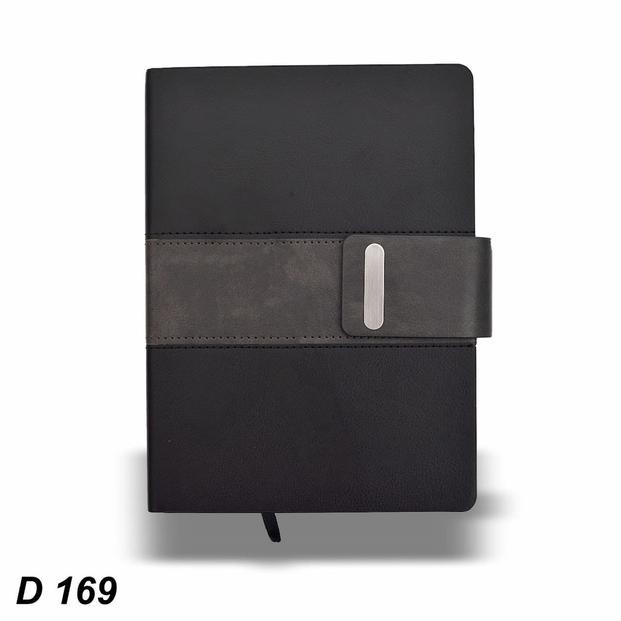 Oxford Black Notebook | A5 Size – custom branded notebook