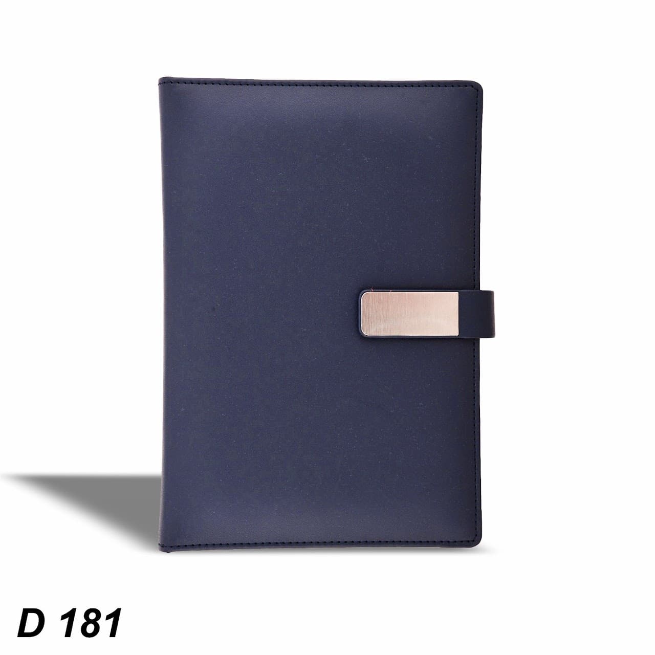 Blue Soft PU Notebook | A5 Size – custom branded notebook