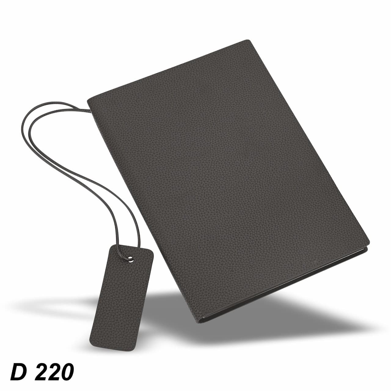 Black Textured Notebook | A5 Size – custom branded notebook