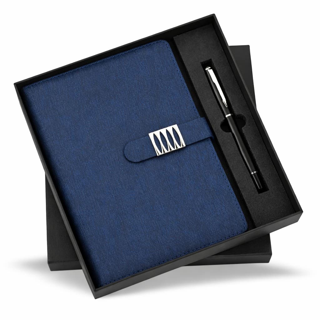 Gift Set – Diary Classic – 2-in-1 (A5 Diary + Pen) – custom branded combo sets