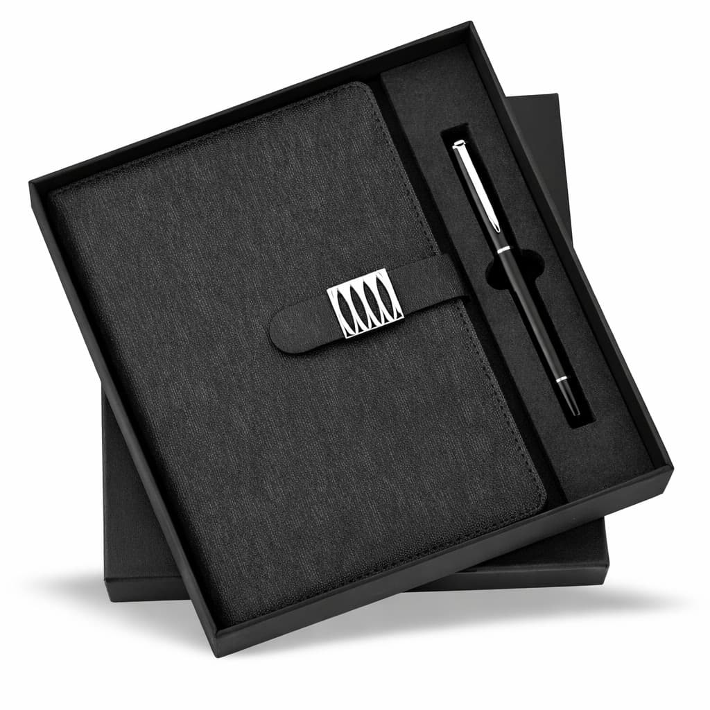 Gift Set – Diary Classic – 2-in-1 (A5 Diary + Pen) – custom branded combo sets
