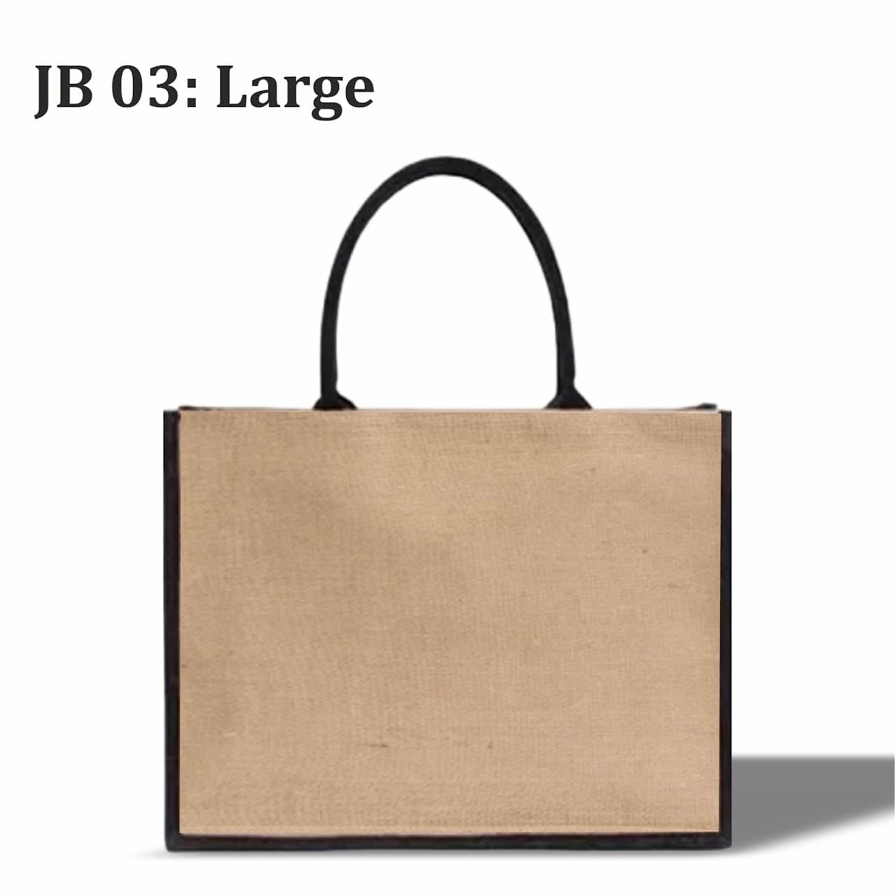 Jute Bag – Large - 35 x 40 x 15 cm (13.4 x 15.7 x 6 in) – custom branded bags