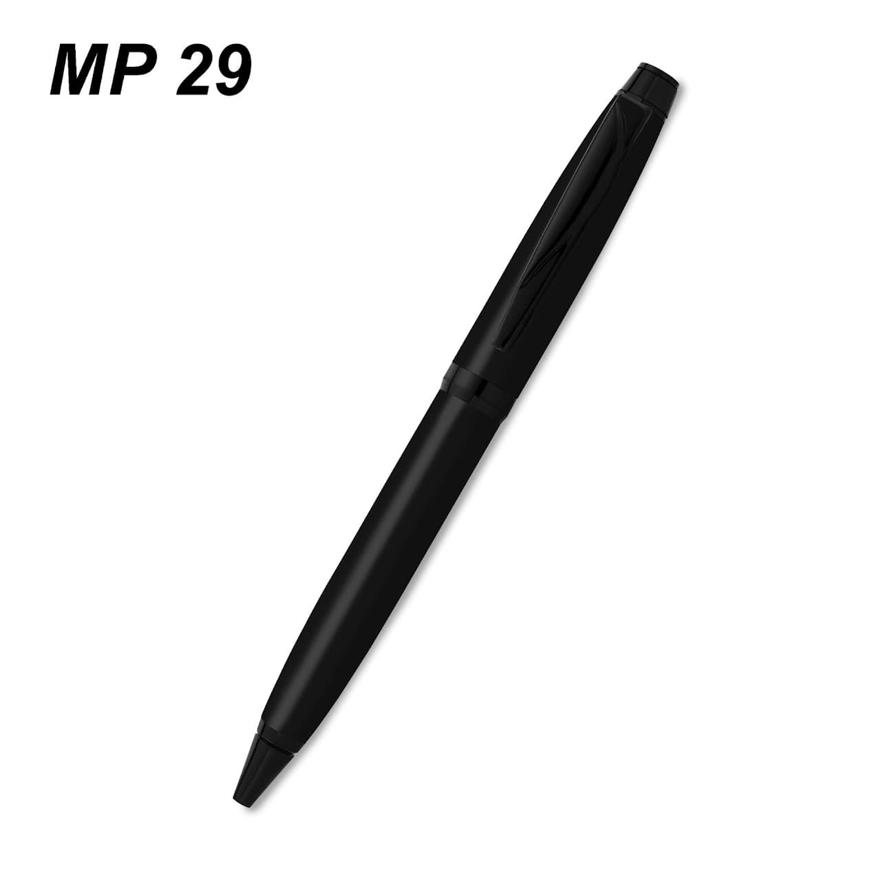 Creta Black Pen – custom branded pen