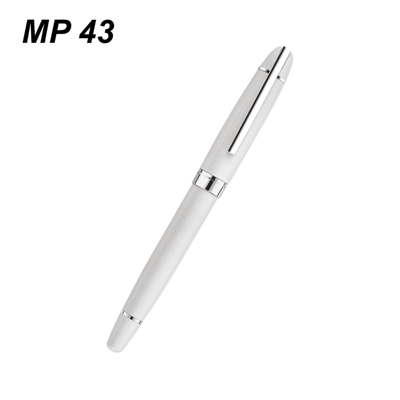 White Roller Pen – custom branded pen