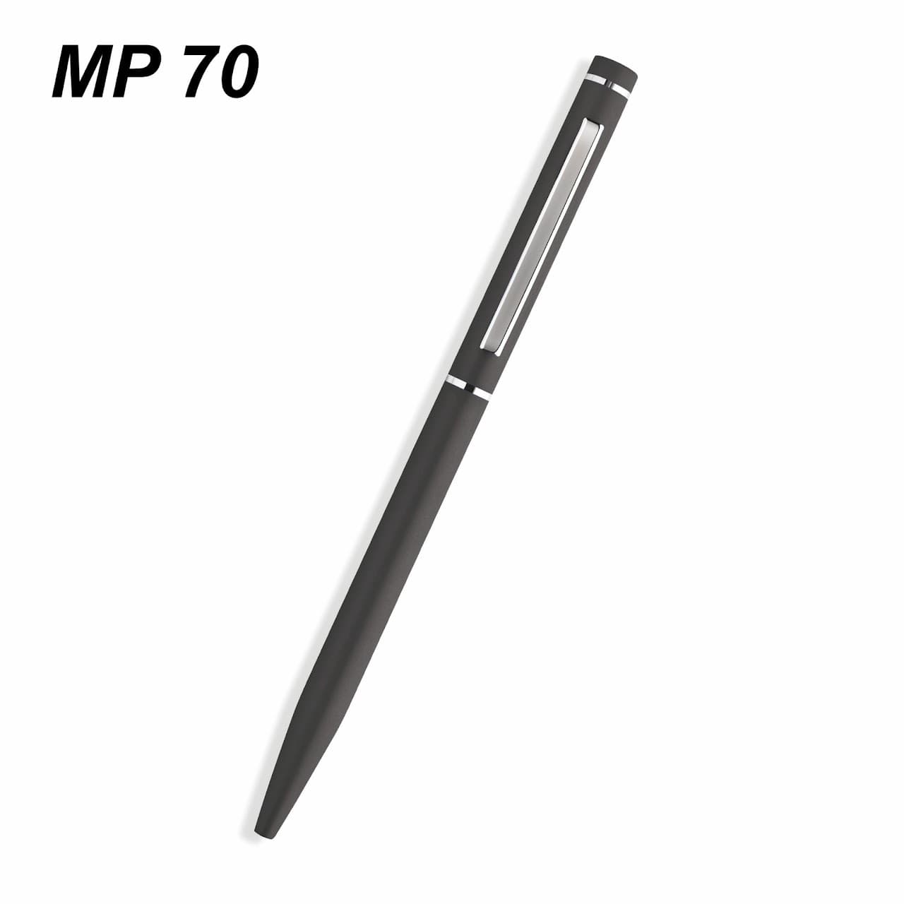 Zest Black Pen – custom branded pen