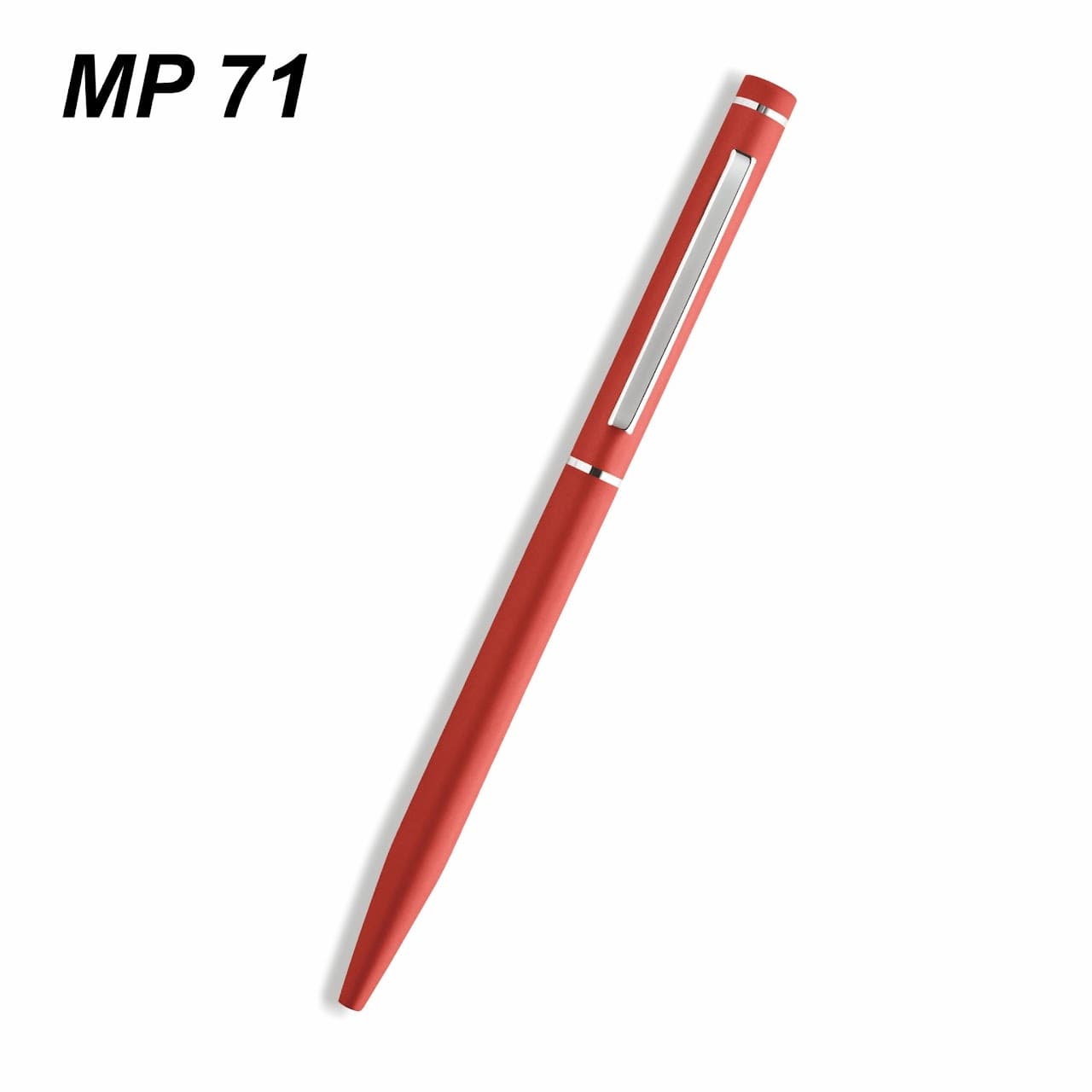 Zest Red Pen – custom branded pen