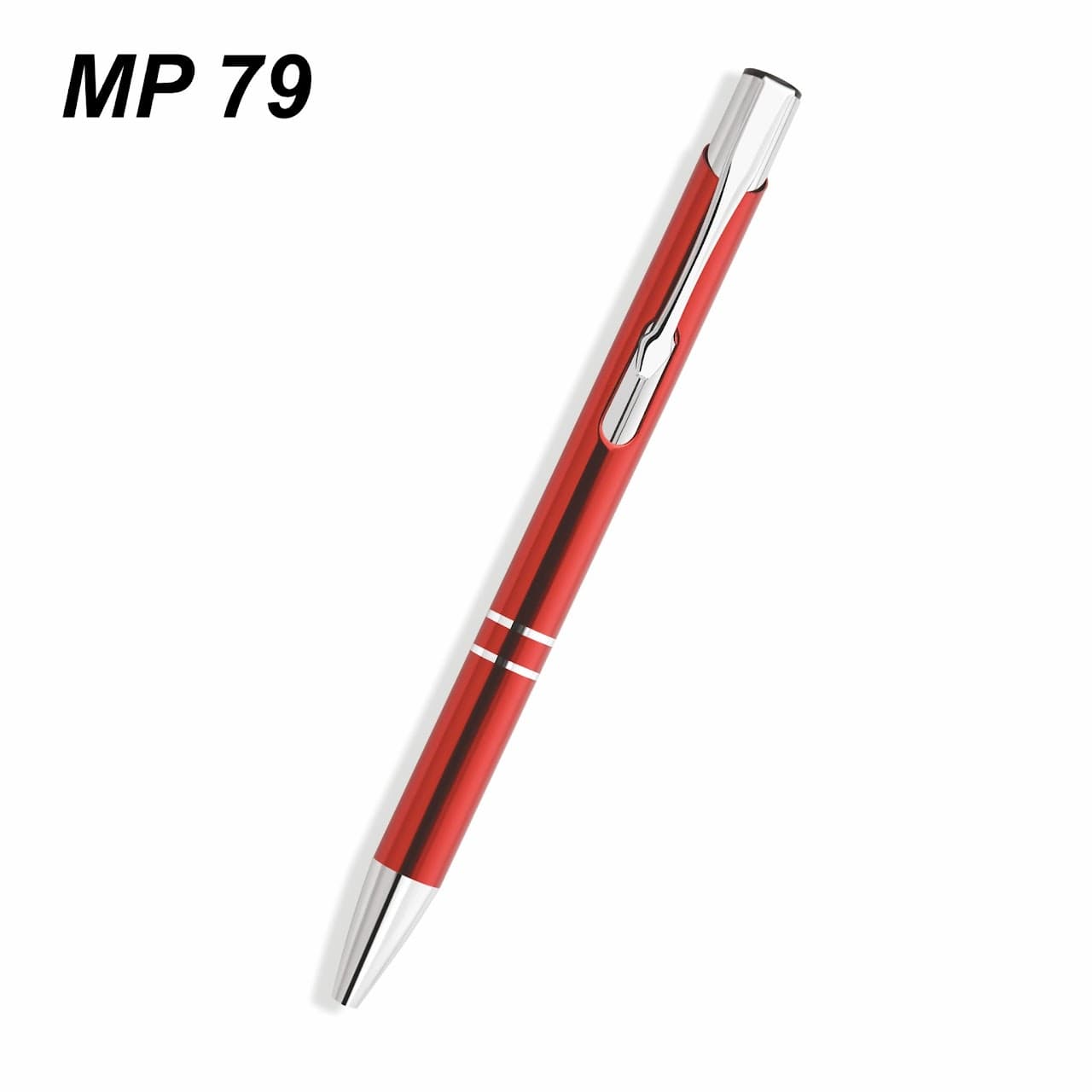 Fine Red Pen – custom branded pen