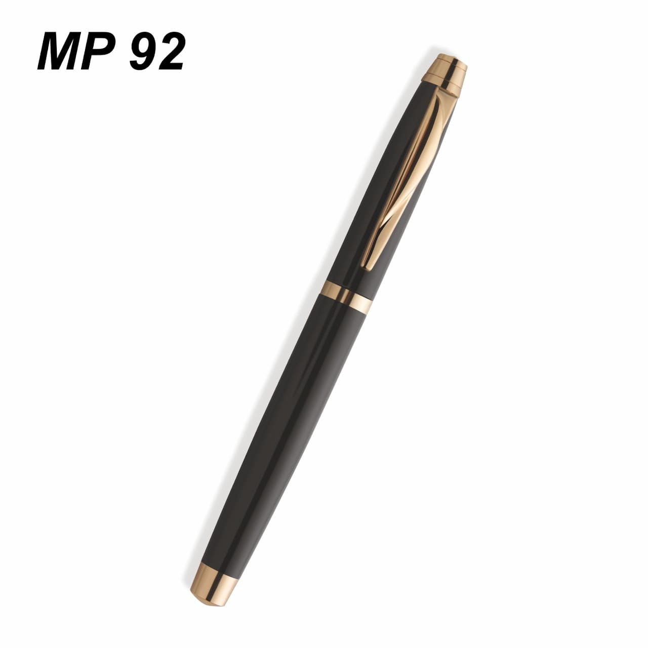 Creta Black Gold Roller Pen – custom branded pen