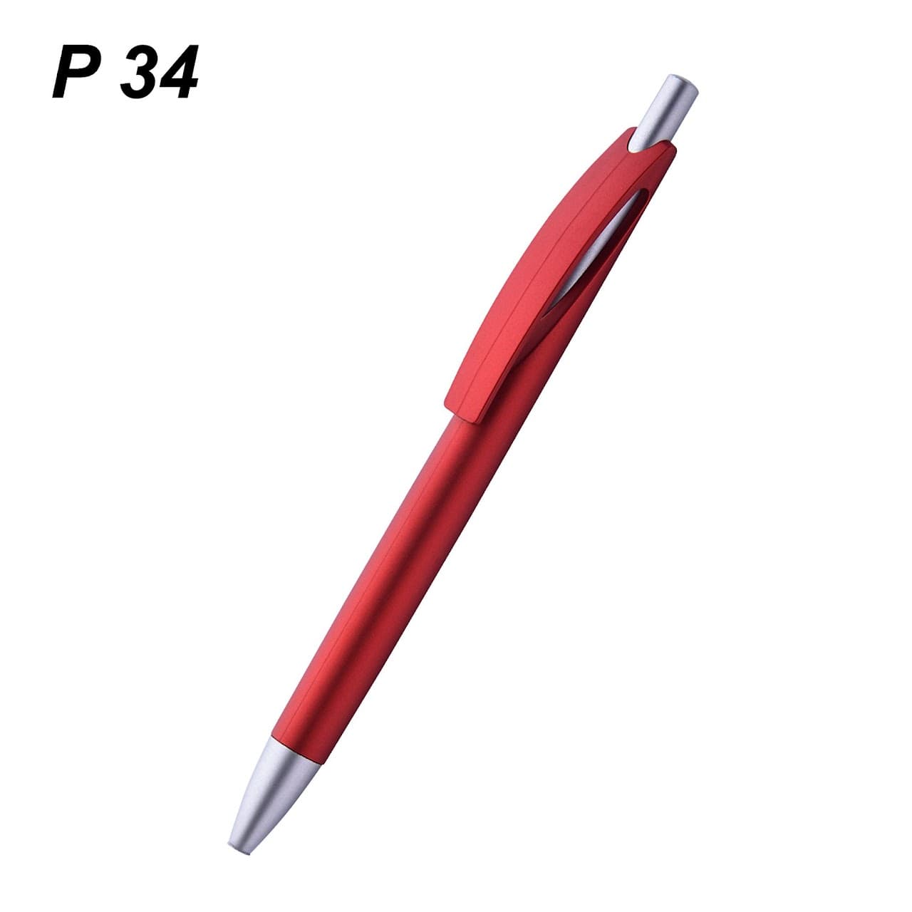 Curve Red Pen – custom branded pen