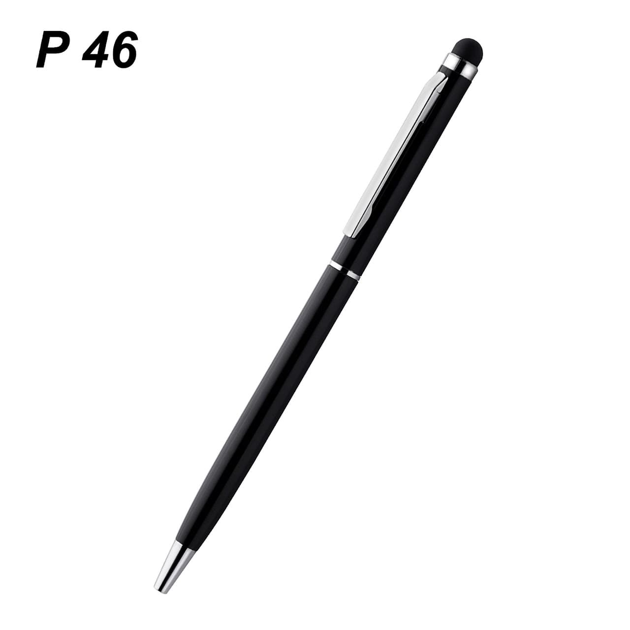 Metal Slim Stylus Black – custom branded pen
