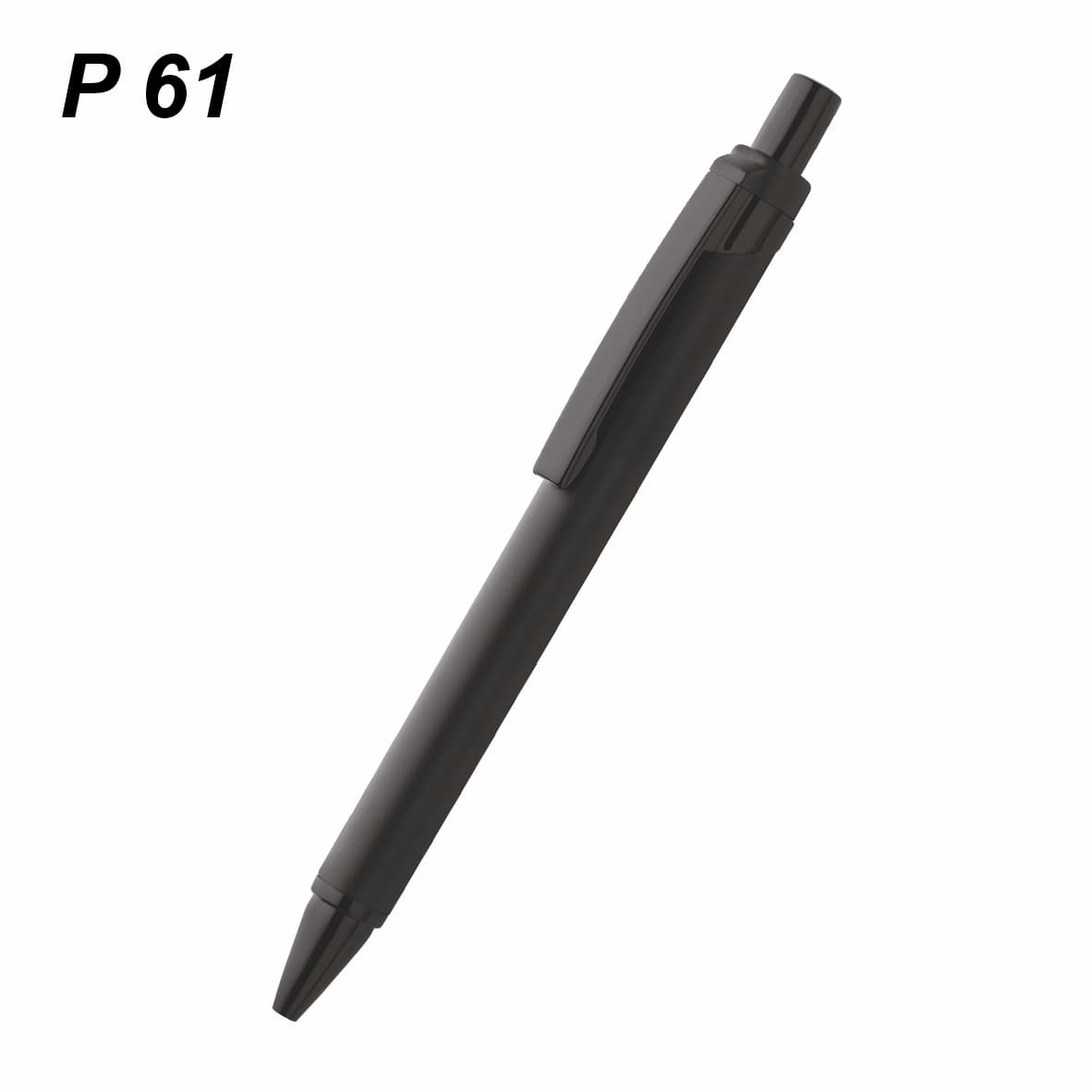 Soft Black Pen – custom branded pen