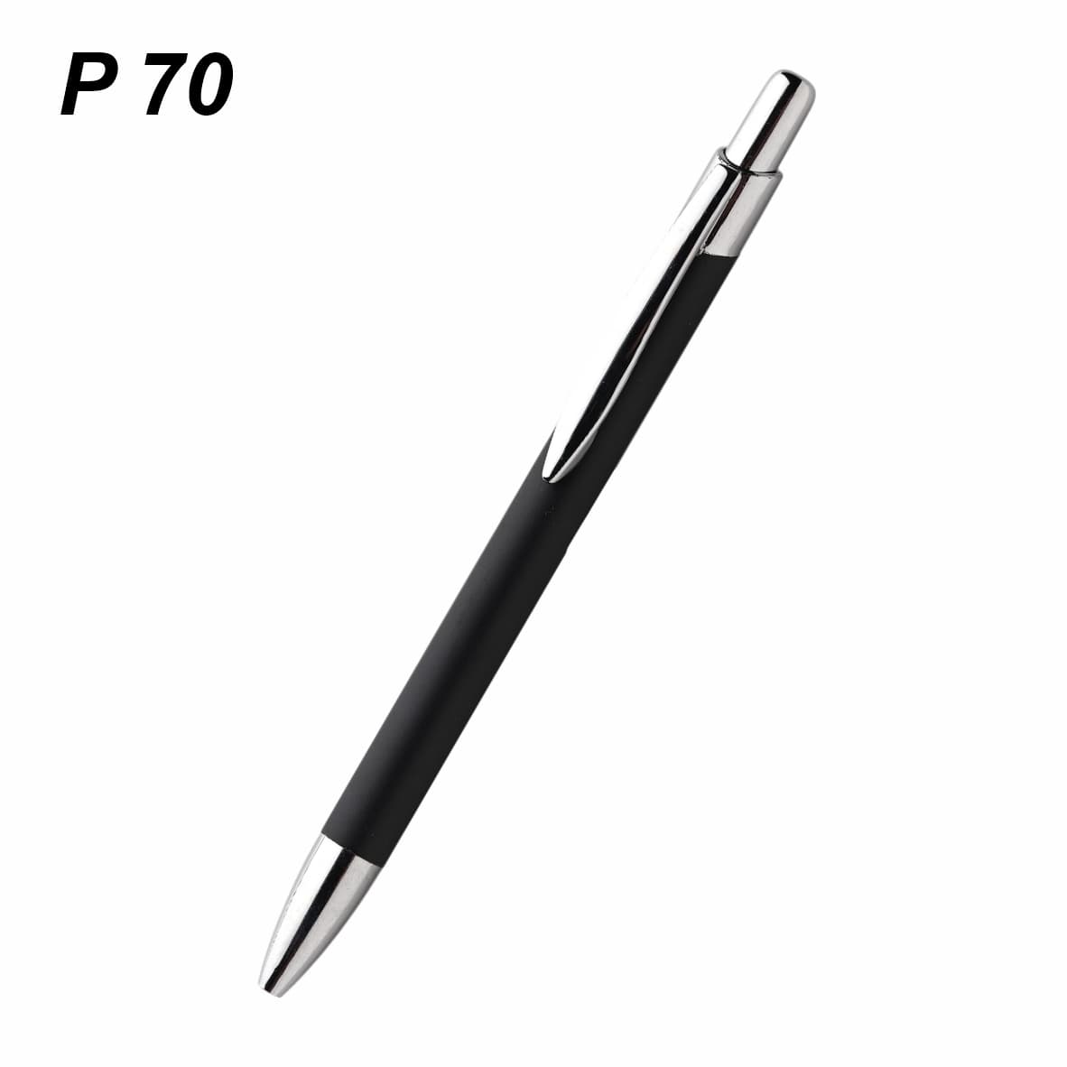 Obsidian Black Pen – custom branded pen