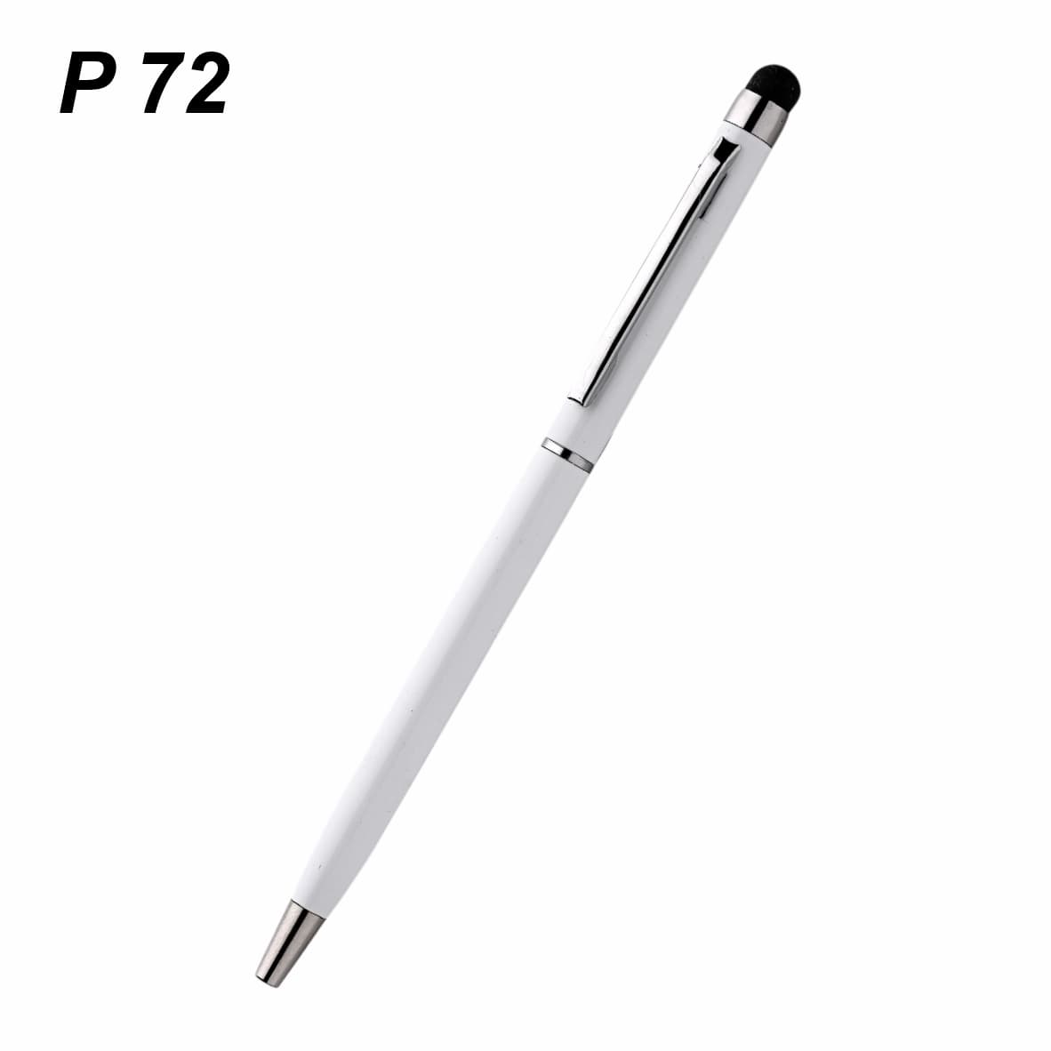 Navigator White Pen – custom branded pen